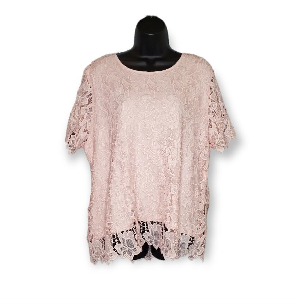 Nwt Philosophy Floral Lace Dress Top Size XXL NWT
